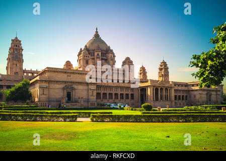 umaid bhawan palace in jodhpur, rajasthan, india Stock Photo