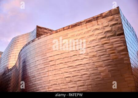 Guggenheim Museum, Bilbao, Bizkaia, Basque Country, Spain, Europe