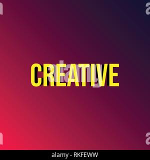 creative . Life quote with modern background vector Stock Vector