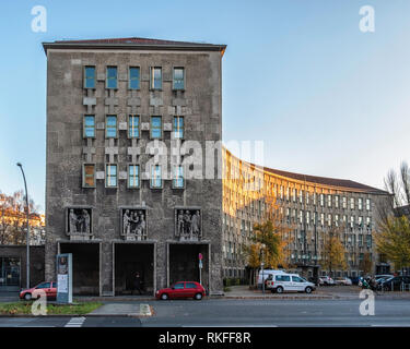 Berlin-Wilmersdorf. Fehrbelliner Platz 2. Nazi-era building