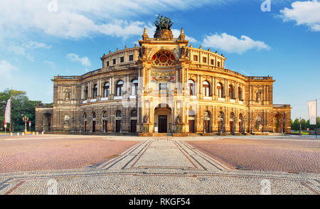 Dresden - Semperoper, Germany Stock Photo