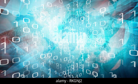 Big data analytics and machine learning new algorithm Stock Photo
