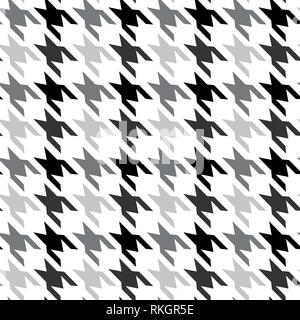 imagem vetorial de padrão de houndstooth grande preto e branco. conceito  abstrato elemento gráfico xadrez glen inglês para moda 10551609 Vetor no  Vecteezy