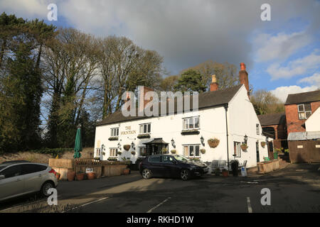 The Fountain inn, Adam's hill, Clent, Worcestershire, England, UK. Stock Photo