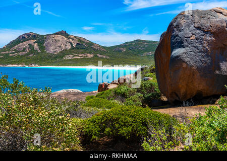 Thistle Cove a stunning beach in the Cape Le Grand National Park, near Esperance, Western Australia Stock Photo