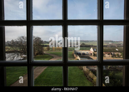 Shurland Hall, Eastchurch, Isle of Sheppey, Kent, United Kingdom. Historical 16th Century graded house where Henry VIII and Anne Boleyn stayed in 1532. Stock Photo