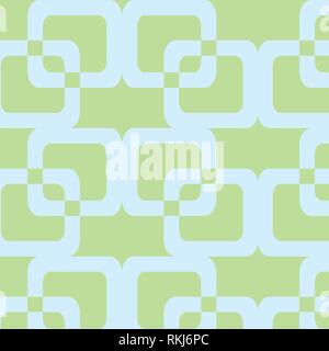 Abstract vector pattern in light blue and green colors palette Stock Vector
