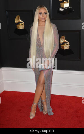 Patrizia Yanguela at the 61st Annual Grammy Awards held at Staples Center on February 10, 2019