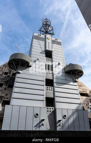 Honjo fire station, Sumida-Ku, Tokyo, Japan Stock Photo