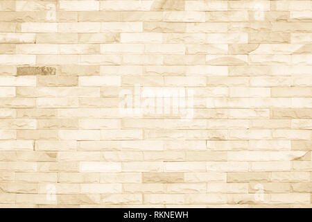 Cream colors and white brick wall art concrete or stone texture background in wallpaper limestone abstract paint to flooring and homework/Brickwork or Stock Photo