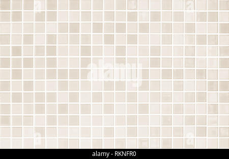 White and Cream the tile wall high resolution real photo or brick seamless and texture interior background. Stock Photo