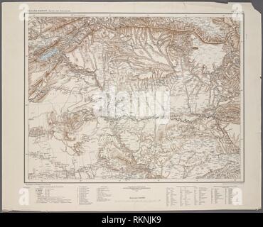 Karte von Kleinasien Stock Photo Alamy