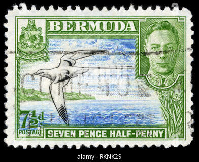 Postage stamp from Bermuda in the Definitives series issued in 1941 Stock Photo