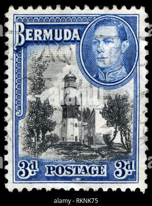 Postage stamp from Bermuda in the Definitives series issued in 1941 Stock Photo