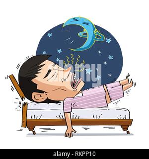 Illness and disease - related health problems, concept cartoon vector illustration. 010 Stock Vector