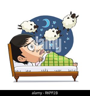 Illness and disease - related health problems, concept cartoon vector illustration. 004 Stock Vector