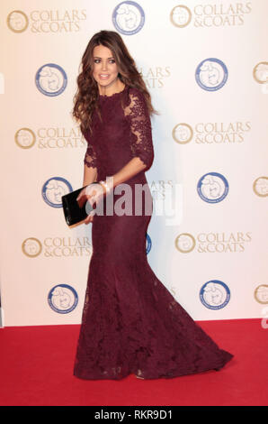 Danielle Lineker  arrive for the Collars And Coats Gala Ball in aid of Battersea Dogs and Cat Home Stock Photo