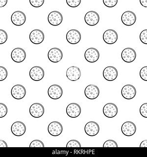 Sweet biscuit pattern seamless vector repeat geometric for any web design Stock Vector