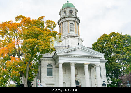 Exterior view of the St George's Anglican Cathedral at Kingston Stock Photo