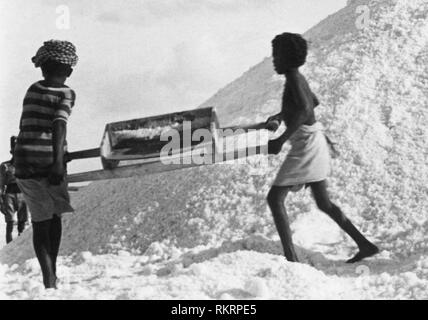 saline, Hafun, somalia, africa 1930-40 Stock Photo