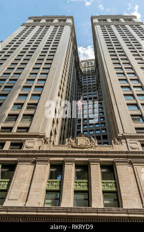 New York City, USA, - August 15, 2013 : Equitable Building in Manhattan financial district, New York Stock Photo