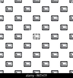 Sweet bakery pattern seamless vector repeat geometric for any web design Stock Vector