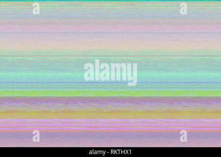 Damaged computer file digital pixel noise Stock Photo
