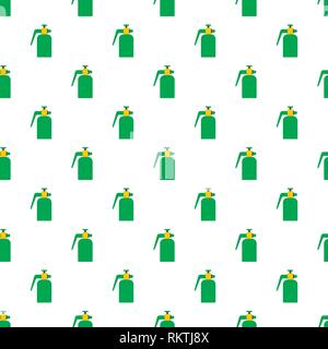Garden spray bottle icon. Flat illustration of garden spray bottle vector icon for web design Stock Vector