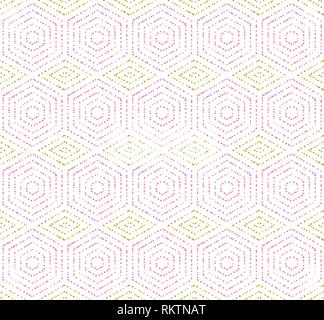 Modern Vector Seamless Dotted Pattern Stock Vector
