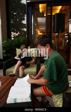 Marriott Hotel, Gold Coast, Queensland, Australia Stock Photo
