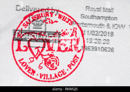 Lover village post stamp hi-res stock photography and images - Alamy