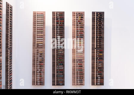 Frankfurt, Germany. 11th Feb, 2019. Impressions from the Ambiente trade fair 2019: chopsticks at Japan Style. Ambiente is a leading consumer goods trade fair with more than 4300 exhibitors and 130,000  trade visitors. Credit: Markus Wissmann/Alamy Live News Stock Photo