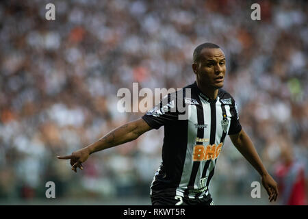 MG - Belo Horizonte - 12/02/2019 - Libertadores 2019, Atletico x Danubio - patric player of Atletico-MG during match against the Danube at Independencia Stadium for the championship Libertadores 2019. Photo: Marcelo Alvarenga / AGIF Stock Photo