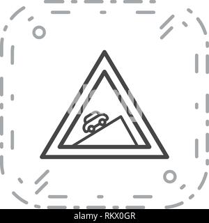 Vector Steep ascent Icon Sign Icon Vector Illustration For Personal And Commercial Use... Clean Look Trendy Icon... Stock Vector