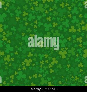 Patrick day seamless pattern Stock Vector