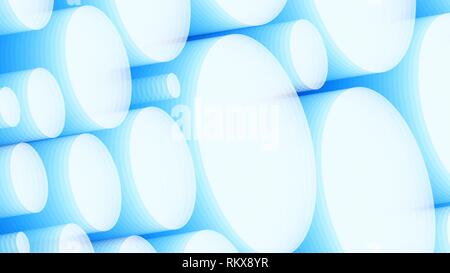 3d white blue background. Vector EPS10 Stock Vector
