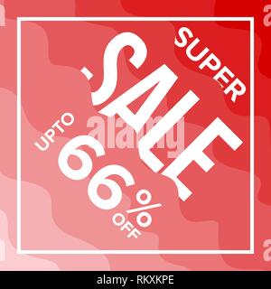 Sale Banner Marble on Background Stock Vector