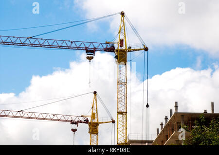 The automatic mechanism for building of houses. High resolution image. Stock Photo