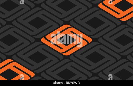 Surface Squares Background. Square floor pattern wallpaper and background Stock Vector