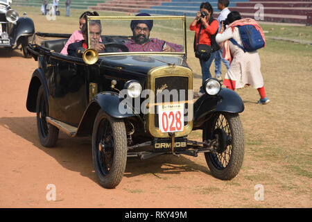 1933 Austin car with 8 hp 4 cylinder engine, ORM 108 India. Stock Photo