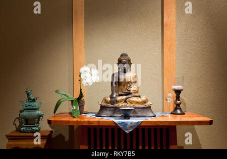 Buddhist Chapel at the US Air Force Academy Stock Photo