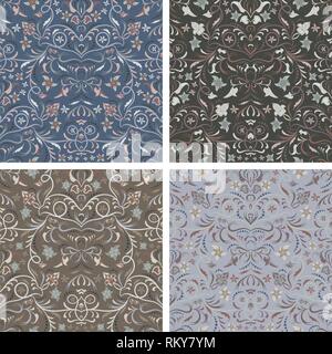 Elegant ornament in ancient Arabic style. Seamless classic pattern. Stock Vector