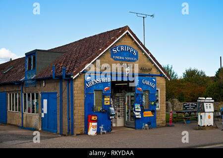 Scripps Aidensfield garage funeral services building Goathland North ...