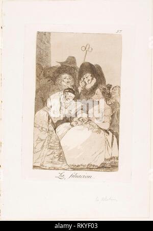 The Filiation, plate 57 from Los Caprichos - 1797/99 - Francisco José de Goya y Lucientes Spanish, 1746-1828 - Artist: Francisco José de Goya y