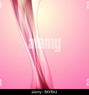 dinamyc flow, stylized  waves, vector Stock Vector