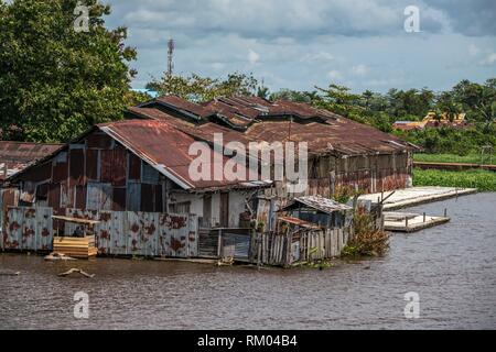 Pontianak waterfront, West Kalimantan, Indonesia Stock Photo - Alamy