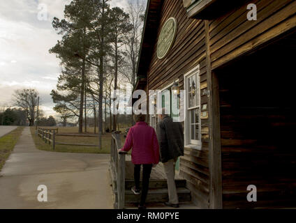 Exterior of Mt Croghan Historic Museum, South Carolina USA Stock Photo ...