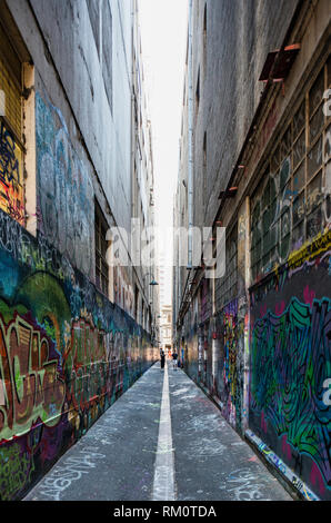 Melbourne street art. Stock Photo