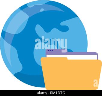 folder file data center server Stock Vector Image & Art - Alamy