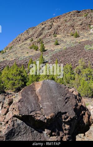 petroglyphs lakeview bureau pass district land rock oregon byway scenic outback management alamy similar